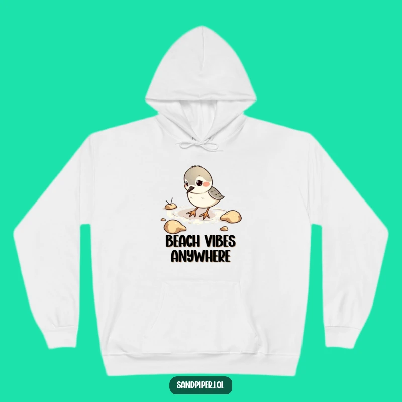 Funny Sandpiper Digging Hoodie - Cozy Gift for Playful Days