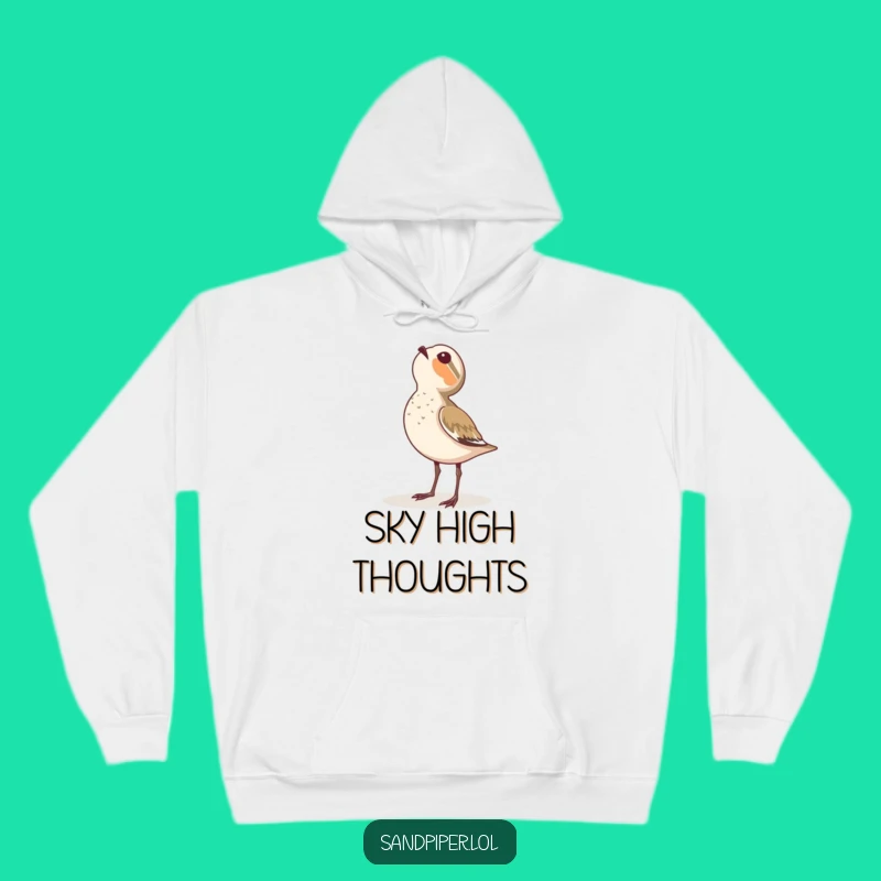 Funny Sandpiper Hoodie - Cozy Awestruck Design for Dreamers